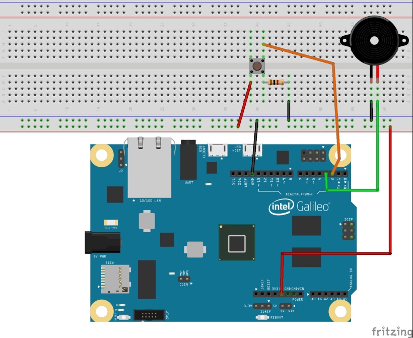 Push-Button And Arduino 